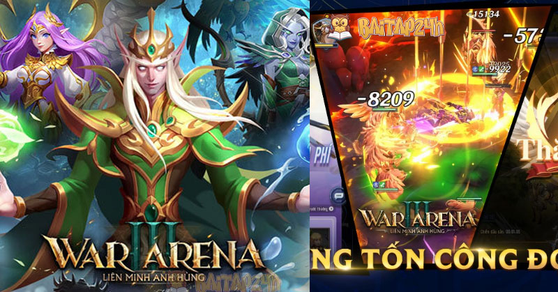 Full code War 3 Arena mới hôm nay