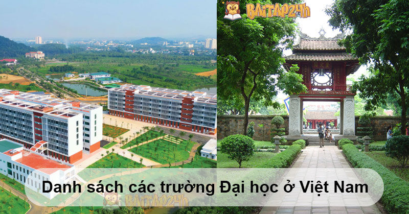 Danh sách các trường Đại học ở Việt Nam