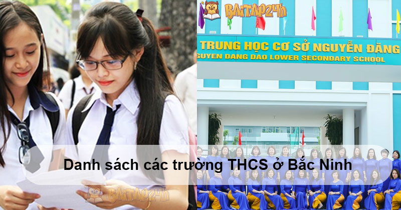 Danh sách các trường THCS ở Bắc Ninh