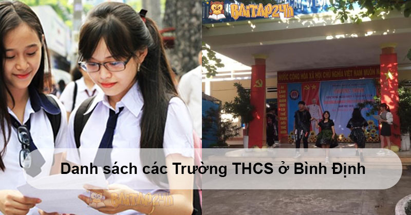 Danh sách các Trường THCS ở Bình Định