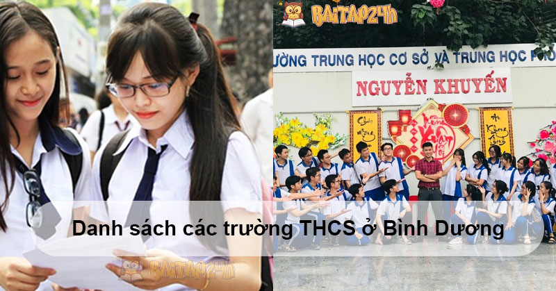 Danh sách các trường THCS ở Bình Dương