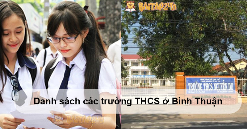 Danh sách các trường THCS ở Bình Thuận