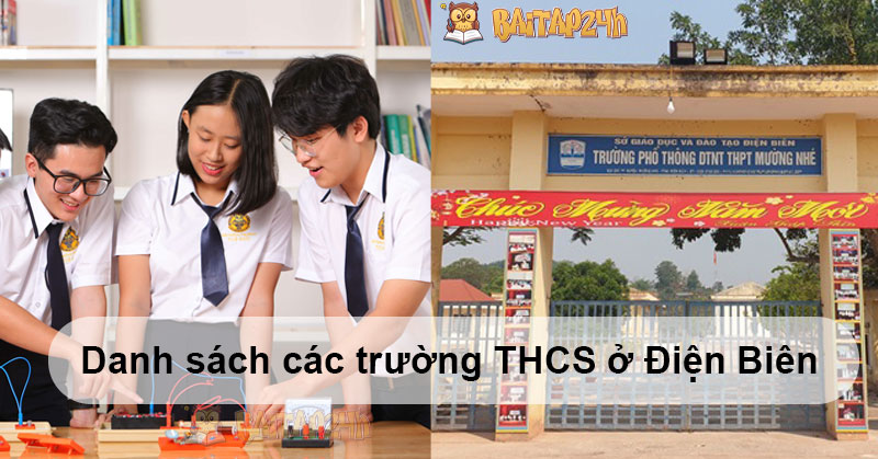 Danh sách các trường THCS ở Điện Biên