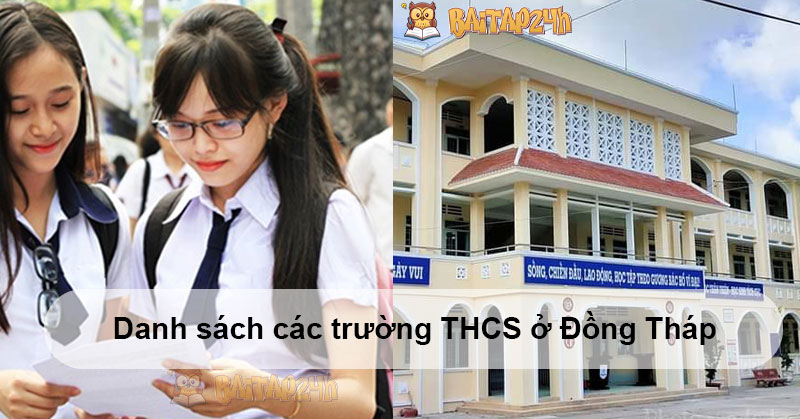 Danh sách các trường THCS ở Đồng Tháp