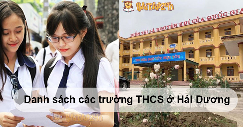 Danh sách các trường THCS ở Hải Dương