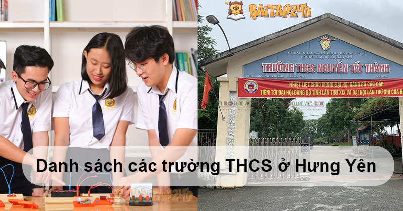 Danh sách các trường THCS ở Hưng Yên