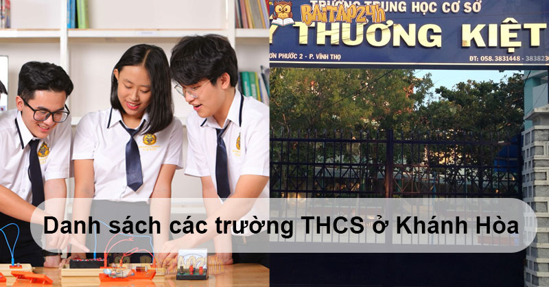 Danh sách các trường THCS ở Khánh Hòa