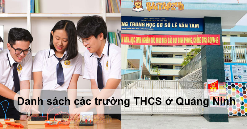 Danh sách các trường THCS ở Quảng Ninh