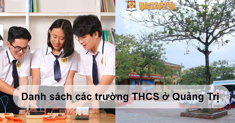 Danh sách các trường THCS ở Quảng Trị