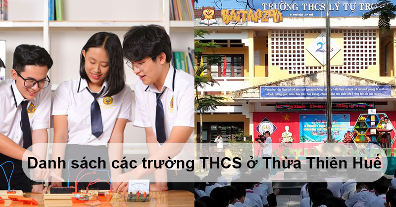 Danh sách các trường THCS ở Thừa Thiên Huế