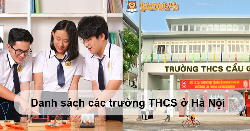 Danh sách các trường THCS ở Hà Nội