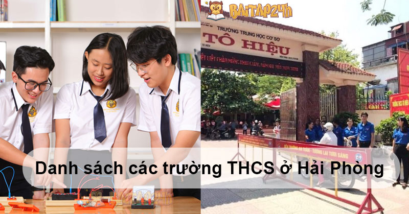 Danh sách các trường THCS ở Hải Phòng