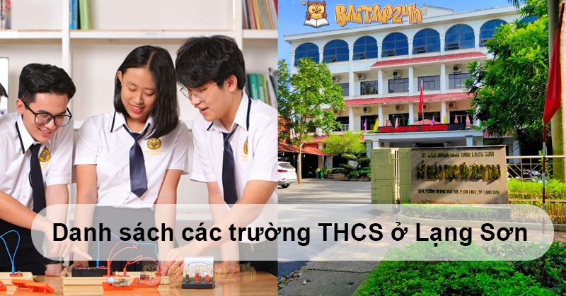 Danh sách các trường THCS ở Lạng Sơn