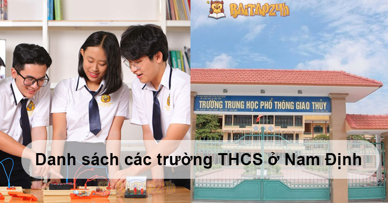 Danh sách các trường THCS ở Nam Định