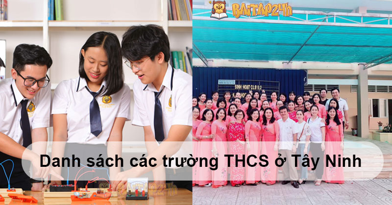 Danh sách các trường THCS ở Tây Ninh