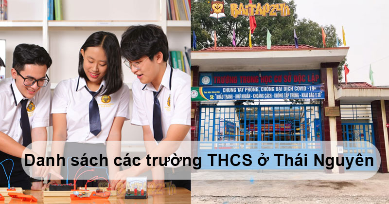 Danh sách các trường THCS ở Thái Nguyên