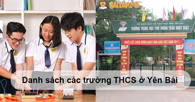 Danh sách các trường THCS ở Yên Bái