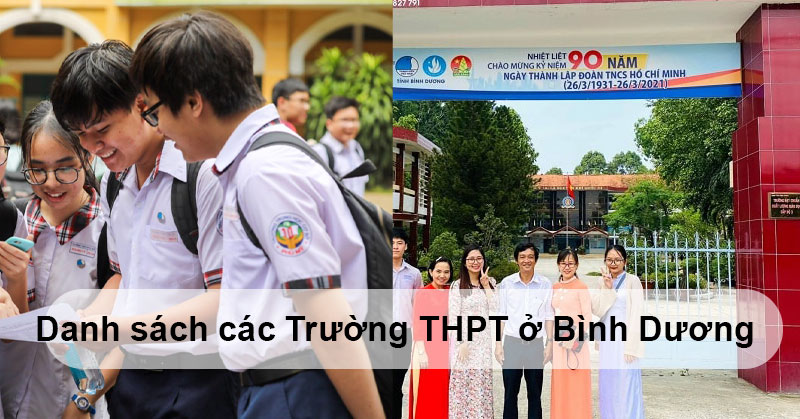 Danh sách các Trường THPT ở Bình Dương