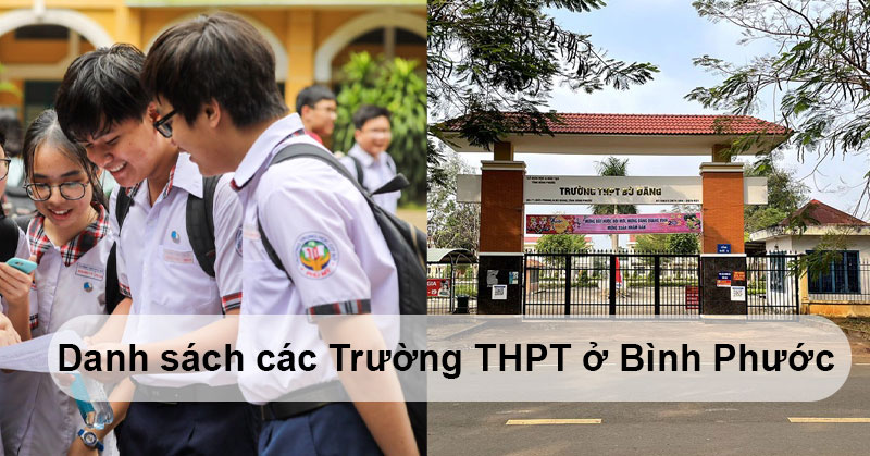 Danh sách các Trường THPT ở Bình Phước