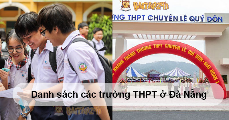 Danh sách các trường THPT ở Đà Nẵng