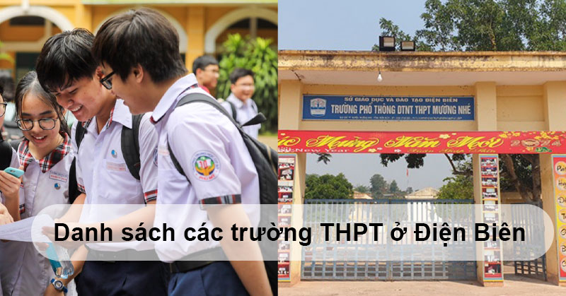 Danh sách các trường THPT ở Điện Biên