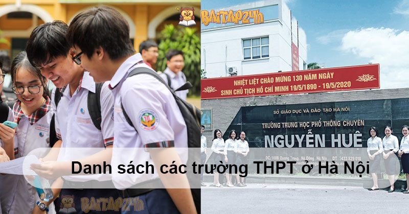 Danh sách các trường THPT ở Hà Nội