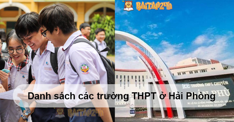 Danh sách các trường THPT ở Hải Phòng