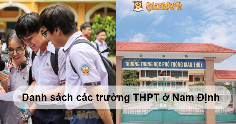 Danh sách các trường THPT ở Nam Định