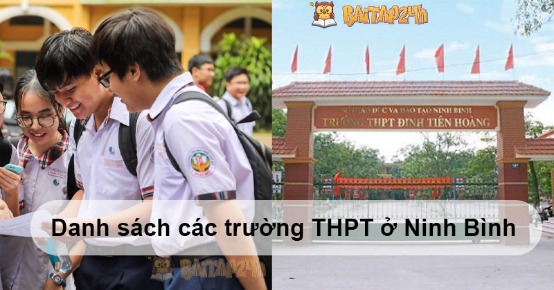 Danh sách các trường THPT ở Ninh Bình