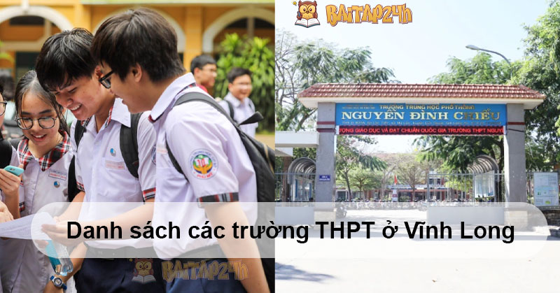 Danh sách các trường THPT ở Vĩnh Long