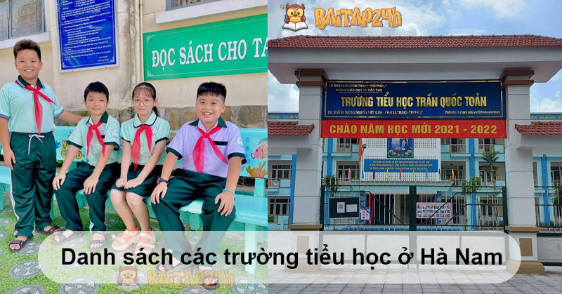 Danh sách các trường tiểu học ở Hà Nam