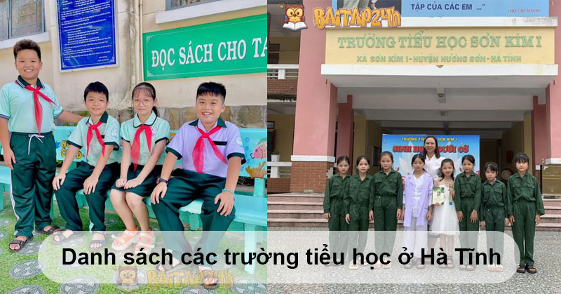 Danh sách các trường tiểu học ở Hà Tĩnh