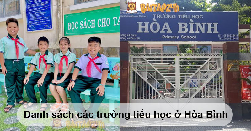 Danh sách các trường tiểu học ở Hòa Bình