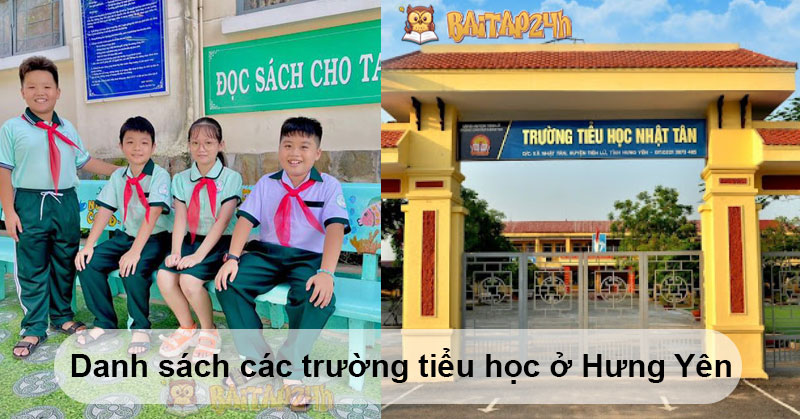 Danh sách các trường tiểu học ở Hưng Yên