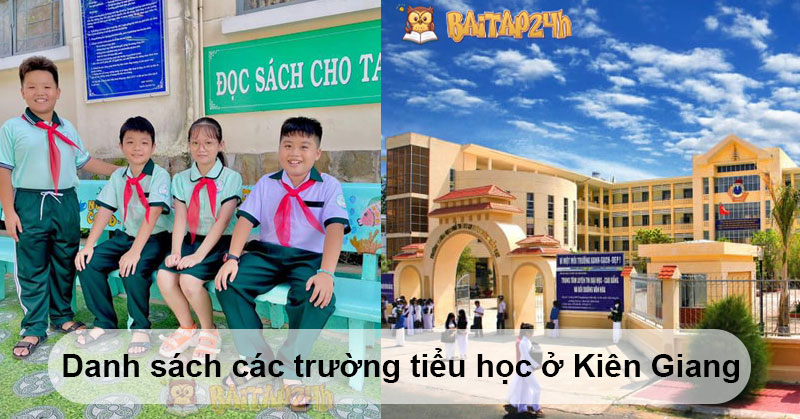 Danh sách các trường tiểu học ở Kiên Giang