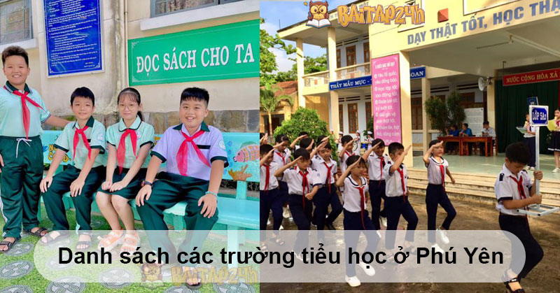 Danh sách các trường tiểu học ở Phú Yên