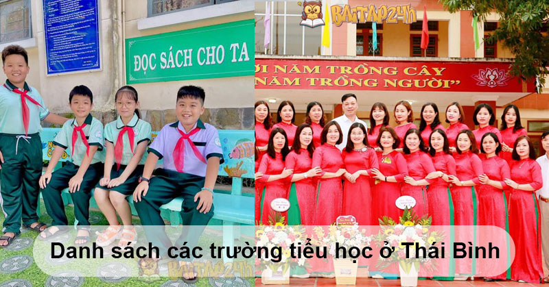 Danh sách các trường tiểu học ở Thái Bình