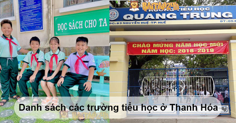 Danh sách các trường tiểu học ở Thừa Thiên Huế