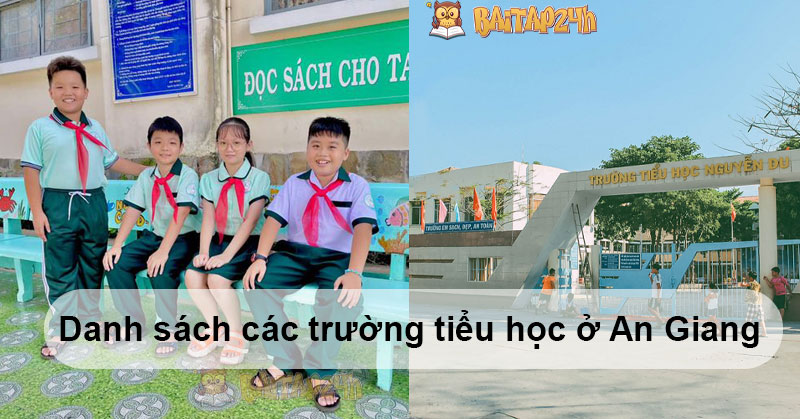 Danh sách các trường tiểu học ở An Giang