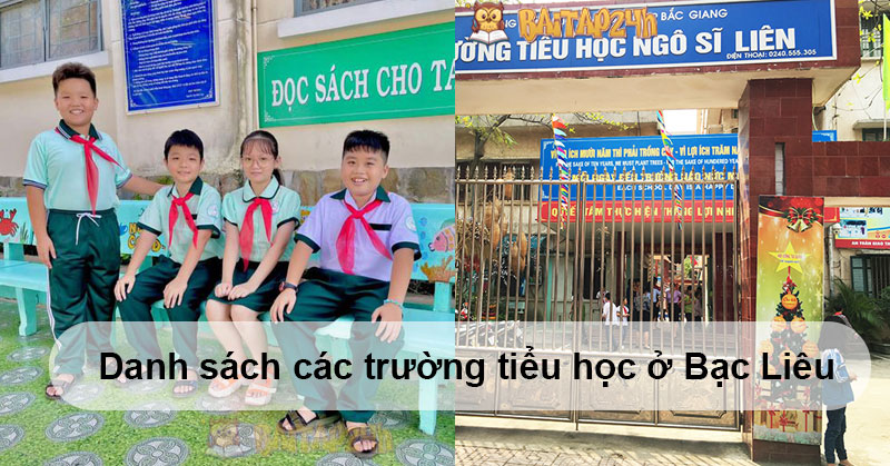 Danh sách các trường tiểu học ở Bắc Giang