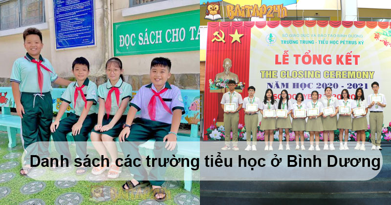 Danh sách các trường tiểu học ở Bình Dương