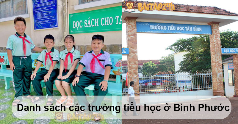 Danh sách các trường tiểu học ở Bình Phước