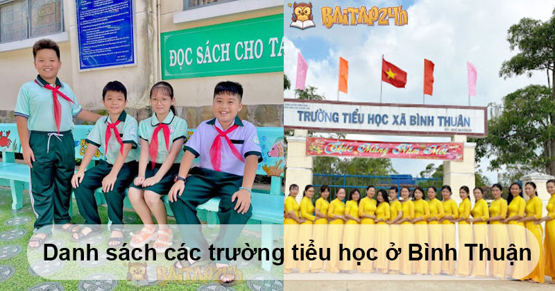 Danh sách các trường tiểu học ở Bình Thuận