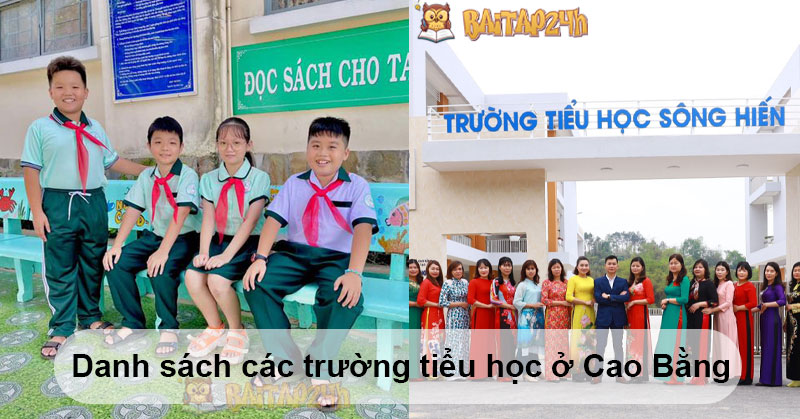 Danh sách các trường tiểu học ở Cao Bằng