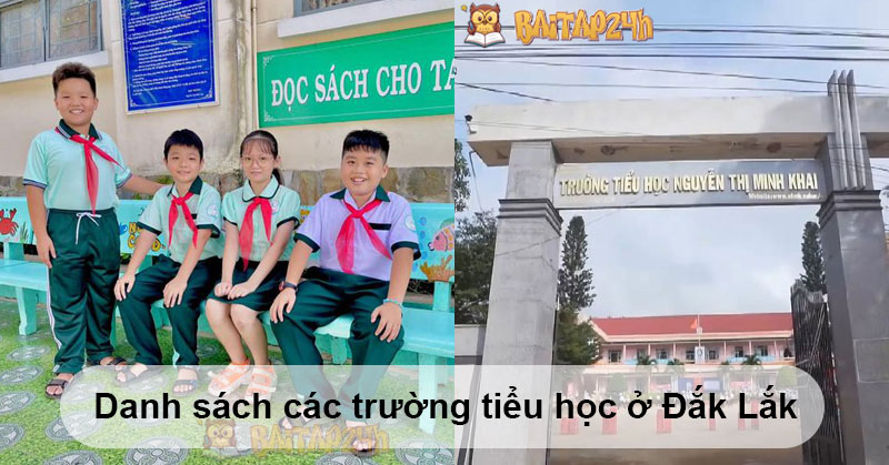 Danh sách các trường tiểu học ở Đắk Lắk