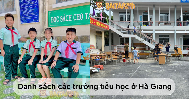 Danh sách các trường tiểu học ở Hà Giang