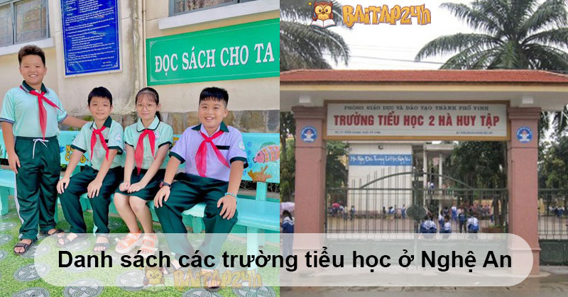 Danh sách các trường tiểu học ở Nghệ An