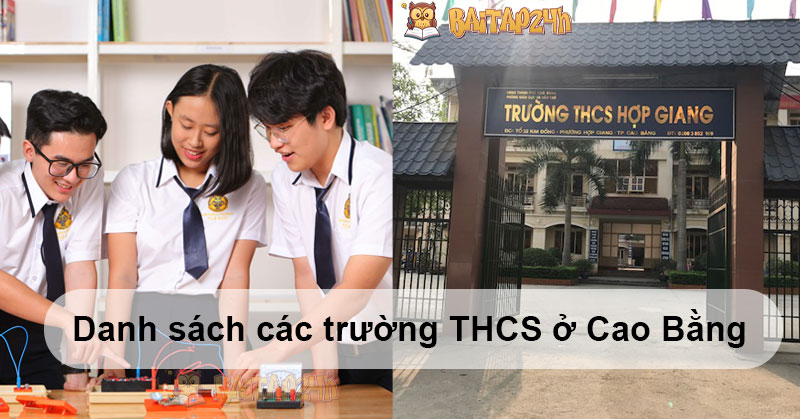 Danh sách các trường THCS ở Cao Bằng