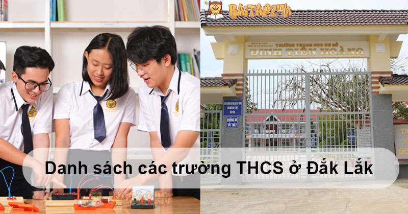 Danh sách các trường THCS ở Đắk Lắk