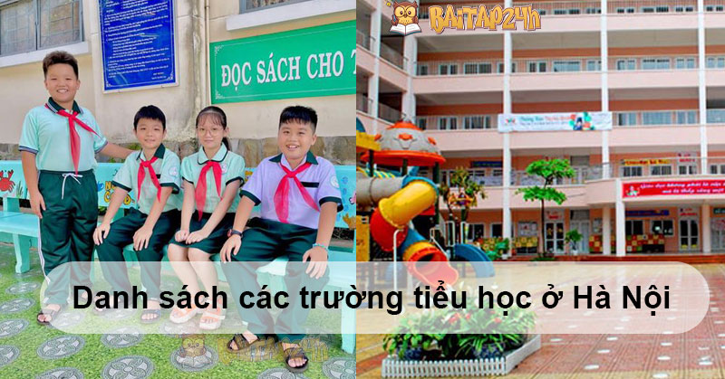 Danh sách các trường tiểu học ở Hà Nội